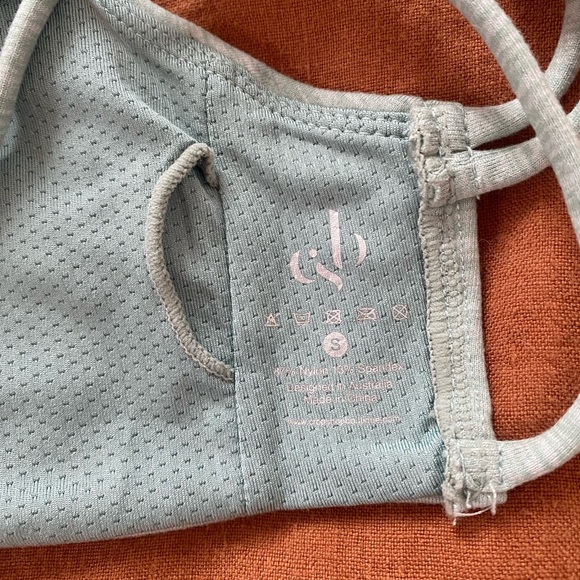 CSB Lexi Crop Strappy Sports Bra - Picture 3 of 5